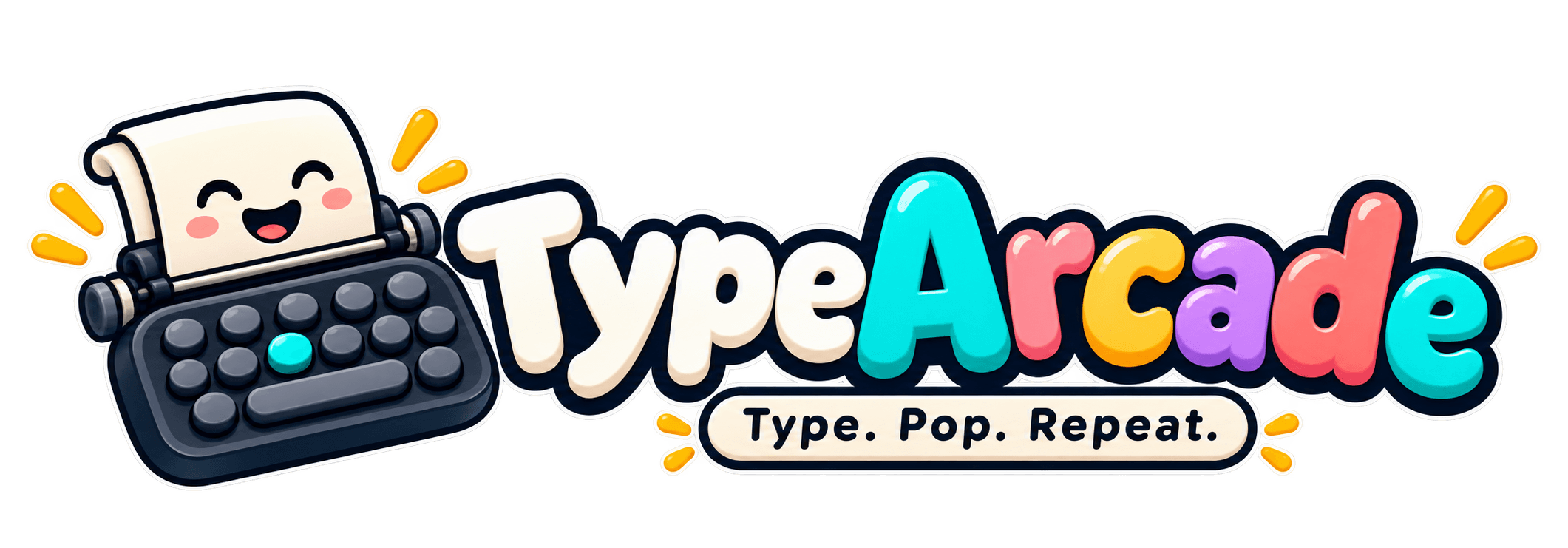 TypeArcade — Type. Pop. Repeat.